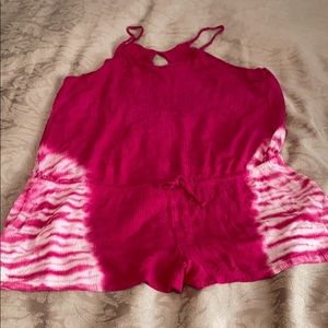 Brand New LUCKY BRAND Swimsuit Cover Up! Romper!